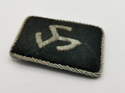 WW2 GERMAN NAZI WAFFEN SS OFFICER 27TH SS FREIWILLIGEN PANZER GRENADIER DIVISION LANGEMARCK COLLAR TAB