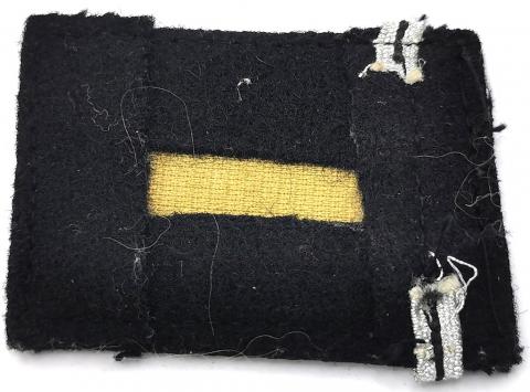 WW2 GERMAN NAZI WAFFEN SS RANK COLLAR TAB NCO TUNIC UNIFORM ORIGINAL