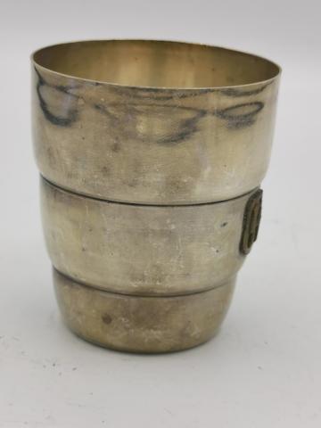 WW2 GERMAN NAZI WAFFEN SS SILVER CUP RZM SILVERWARE III REICH HITLER ORIGINAL SHOP