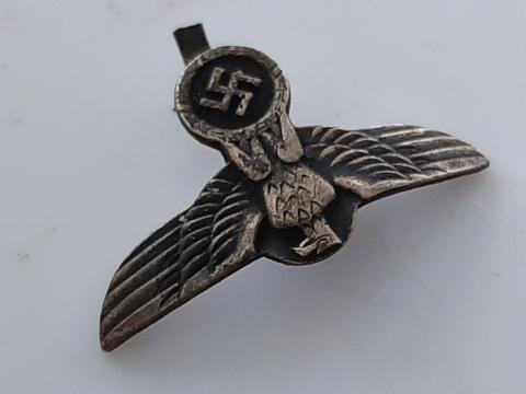 WW2 GERMAN ORIGINAL SALE WAFFEN SS SA NSKK DAGGER GRIP EAGLE PIN HANDLE ANODIZED EARLY BY RZM N.S.K.K