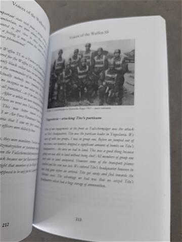 THE VOICES OF THE WAFFEN SS BOOK BY GERRY VILLANI - GREAT CHRISTMAS SS GIFT!!!