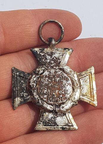WW2 GERMAN NAZI 18 YEARS OF FAITHFUL SERVICES IN THE POLIZEI MEDAL AWARD WAFFEN SS GESTAPO POLICE - RELIC GROUND FOUND 