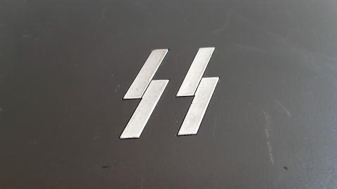 WW2 GERMAN NAZI AMAZING HARD CASE FOR A SS SA NSKK DAGGER WITH SS RUNES