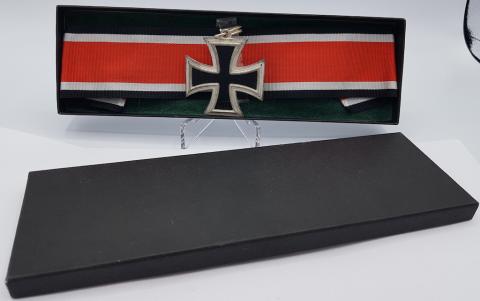 WW2 GERMAN NAZI AMAZING "REPLIKA" OF A KNIGHT CROSS OF THE IRON CROSS MEDAL AWARD IN CASE JUNCKER L/12 800