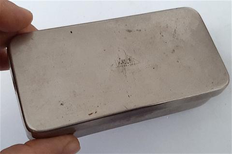 WW2 GERMAN NAZI ATTIC FOUND CONCENTRATION CAMP AUSCHWITZ BLOCK XX MEDICAL INFECTION  SYRINGE WITH TAG