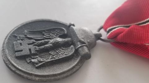 WW2 GERMAN NAZI EASTERN FRONT MEDAL AWARD Medaille Winterschlacht im Osten 1941/42 WEHRMACHT WAFFEN SS