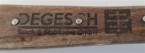 WW2 GERMAN NAZI EXTREMELY RARE CONCENTRATION CAMP ZYKLON B CANISTER DEGESCH CAN OPENER - EXTERMINATION CREMATORY GAS JEWISH HOLOCAUST