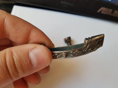 WW2 GERMAN NAZI EXTREMELY RARE TO FIND WAFFEN SS OR SA OR N.S.K.K NSKK HONOR DAGGER CROSSGUARD'S SET WITH NUT ALL ENGRAVED
