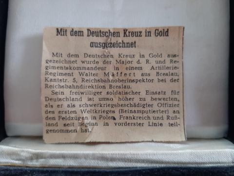 WW2 NAZI GERMAN CROSS CASE 1957 VETERAN MEDAL AWARD BADGE INFANTERIE WAFFEN SS WEHRMACHT HEER IRON