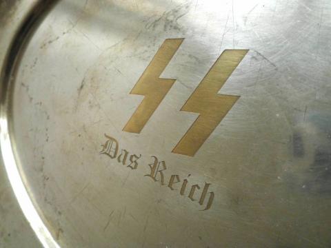 WW2 GERMAN NAZI SILVERWARE WAFFEN SS DAS REICH HITLER NSDAP DIVISION