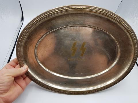 WW2 GERMAN NAZI SILVERWARE WAFFEN SS DAS REICH HITLER NSDAP DIVISION