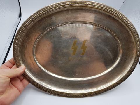 WW2 GERMAN NAZI SILVERWARE WAFFEN SS DAS REICH HITLER NSDAP DIVISION