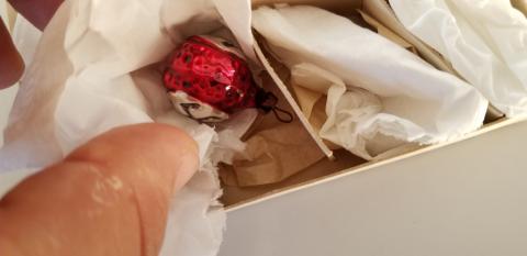 WW2 GERMAN NAZI NSDAP EARLY 1930S CHRISTMAS ORNAMENTS HITLER SET ORIGINAL BOX WW2 GERMAN NAZI NSDAP EARLY 1930S CHRISTMAS ORNAMENTS HITLER SET ORIGINAL BOX