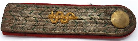 WW2 GERMAN NAZI NICE MEDICAL OFFICER SHOULDER BOARD RANK WEHRMACHT WH uniform tunic