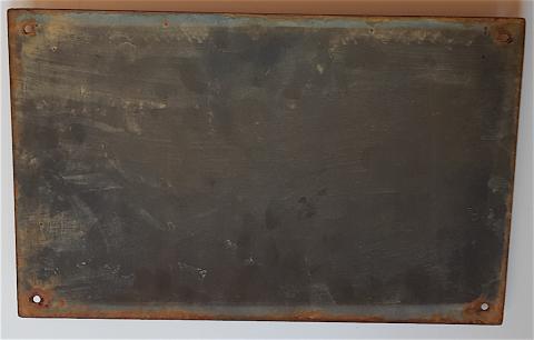 WW2 GERMAN NAZI NICE POLICE FORCE ( Ordnungspolizei ) LANDWACHT PANEL SIGN - WAFFEN SS GESTAPO POLIZEI