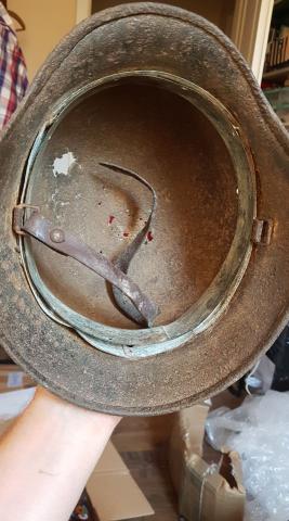 WW2 GERMAN NAZI NICE RELIC FOUND WAFFEN SS SINGLE DECAL M40 COMBAT HELMET + LINER 1000% ORIGINAL WW2 GERMAN NAZI NICE RELIC FOUND WAFFEN SS SINGLE DECAL M40 COMBAT HELMET + LINER 1000% ORIGINAL