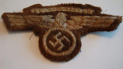 WW2 GERMAN NAZI NICE TUNIC REMOVED NSKK SLEEVE EAGLE PATCH INSIGNIA UNIFORM N.S.K.K