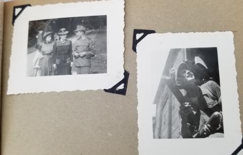 WW2 GERMAN NAZI WEHRMACHT MOTORCYCLE SOLDIER'S PHOTOS ALBUM BMW HARLEY DAVIDSON REICH