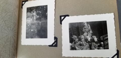 WW2 GERMAN NAZI WEHRMACHT MOTORCYCLE SOLDIER'S PHOTOS ALBUM BMW HARLEY DAVIDSON REICH