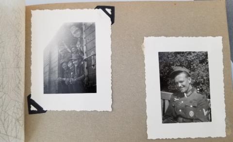 WW2 GERMAN NAZI WEHRMACHT MOTORCYCLE SOLDIER'S PHOTOS ALBUM BMW HARLEY DAVIDSON REICH