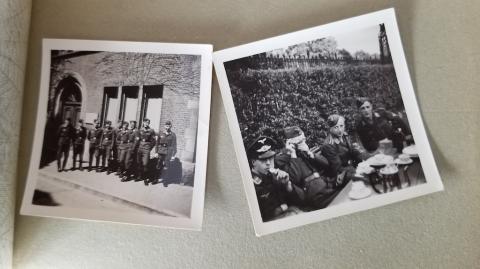 WW2 GERMAN NAZI WEHRMACHT MOTORCYCLE SOLDIER'S PHOTOS ALBUM BMW HARLEY DAVIDSON REICH