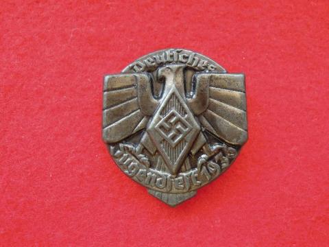 WW2 GERMAN NAZI NSDAP pin Deutsches Jugendfest 1936