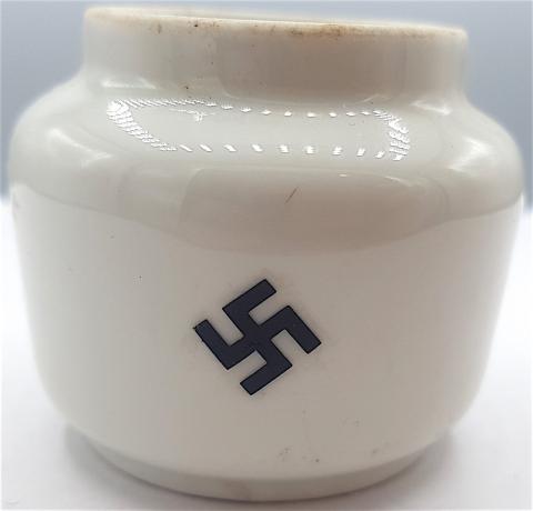 WW2 GERMAN NAZI PORCELAIN POT BY THOMAS, GERMANY WITH SWASTIKA MARKED ...