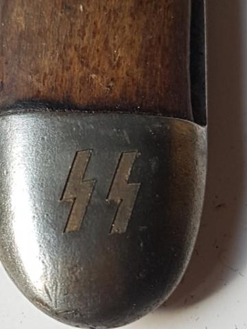 WW2 GERMAN NAZI RARE AND NICE SET OF 6 WAFFEN SS FORKS THIRD REICH SILVERWARE TOTENKOPF PANZER