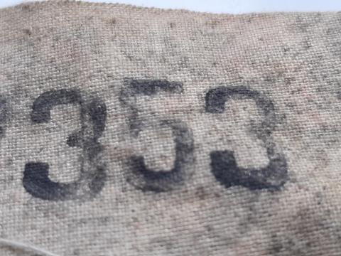 CONCENTRATION CAMP BUCHENWALD UNIFORM JACKET PATCH ID HOLOCAUST ORIGINAL CONCENTRATION CAMP BUCHENWALD UNIFORM JACKET PATCH ID HOLOCAUST ORIGINAL