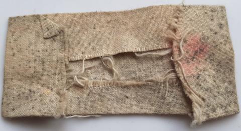 CONCENTRATION CAMP BUCHENWALD UNIFORM JACKET PATCH ID HOLOCAUST ORIGINAL CONCENTRATION CAMP BUCHENWALD UNIFORM JACKET PATCH ID HOLOCAUST ORIGINAL