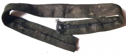 WW2 GERMAN NAZI RARE CUSTOMS SERVICE NCO’S CUFF TITLE TUNIC REMOVED WITH THIRD REICH EAGLE + SWASTIKA