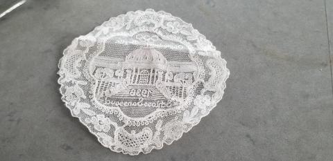 WW2 GERMAN NAZI RARE DOILY FROM THE 1936 BERLIN SPORTS OLYMPICS OF THE THIRD REICH ADOLF HITLER NSDAP 