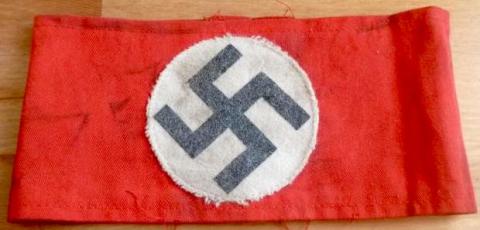 WW2 GERMAN NAZI EARLY NSDAP TUNIC REMOVED ARMBAND STAMPED