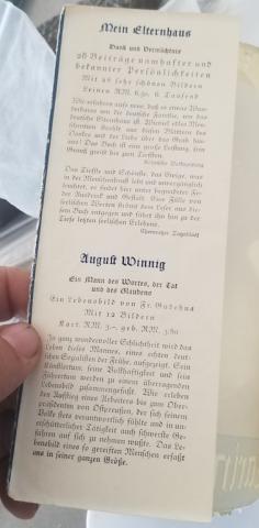WW2 GERMAN NAZI RARE HERMANN GOERING WIFE'S CARIN GORING BIOGRAPHY BOOK - CARINHALL