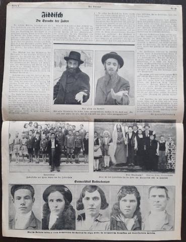 NEWSLETTER DER STURMER journal original gazette magazine WW2 GERMAN NAZI ANTISEMITIC ANTI JEWISH  JEW JUIF JOOD JUDE HOLOCAUST