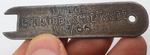 WW2 GERMAN NAZI SA SS NSKK DAGGER NUT TOOL EICKHORN M7/66 N.S.K.K RZM