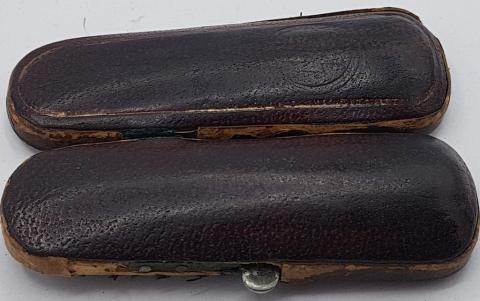 Meine Ehre heißt Treue WW2 GERMAN NAZI WAFFEN SS CIGARETTE HOLDER CASE SS RUNES DAGGER MOTTO