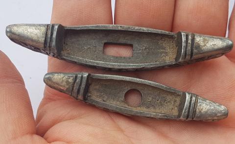 WW2 GERMAN NAZI WAFFEN SS - SA - NSKK HONOR DAGGER CROSSGUARD MATCHED SET ORIGINAL PERIOD - STAMPED