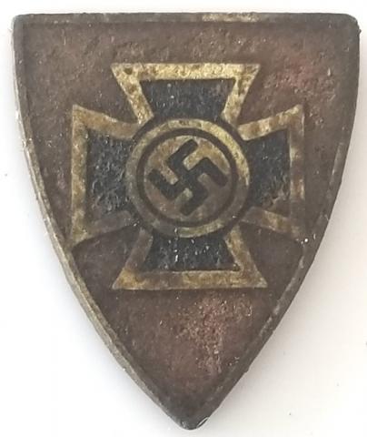 WW2 GERMAN NAZI RELIC FOUND NS Reichs Kreigerbund, NSRKB Stickpin - National Socialist Imperial Fighter's League - soldiers welfare organization