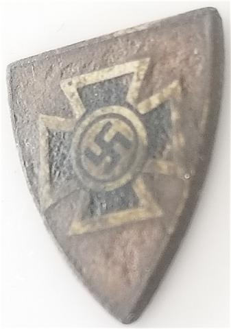 WW2 GERMAN NAZI RELIC FOUND NS Reichs Kreigerbund, NSRKB Stickpin - National Socialist Imperial Fighter's League - soldiers welfare organization