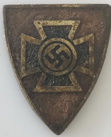WW2 GERMAN NAZI RELIC FOUND NS Reichs Kreigerbund, NSRKB Stickpin - National Socialist Imperial Fighter's League - soldiers welfare organization