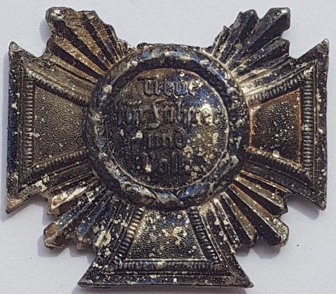 WW2 GERMAN NAZI RELIC FOUND NSDAP Long Service Award for 10 Years OF SERVICES IN THE HITLER NSDAP Dienstauszeichnung in Bronze / 3.Stufe 2.WK MEDAL AWARD