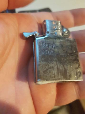 (未使用･未開封品)　Ein Leben Fuer Die Blasmu lok26k6 WW2 GERMAN NAZI RELIC FOUND WAFFEN SS TOTENKOPF RZM ZIPPO