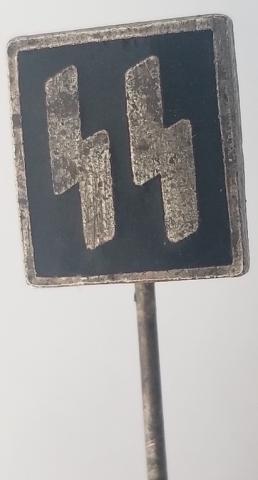 WW2 GERMAN NAZI VERY RARE WAFFEN SS MEMBERSHIP STICK PIN UNMARKED