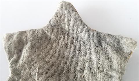 WW2 GERMAN NAZI VERY RARE WORN JUDE STAR OF DAVID HOLOCAUST GHETTO JEW JEWISH JOOD JUIF 