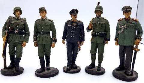 WW2 GERMAN NAZI WEHRMACHT LUFTWAFFE ss FIGURINES elastolin lineol hausser