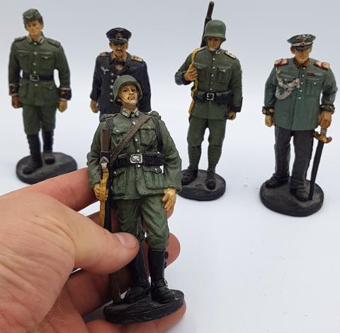 WW2 GERMAN NAZI WEHRMACHT LUFTWAFFE ss FIGURINES elastolin lineol hausser