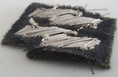 WW2 GERMAN NAZI WAFFEN SS GESTAPO POLICE TUNIC REMOVED SS RUNES PATCH UNIFORM POLICE GERNDARMERIE