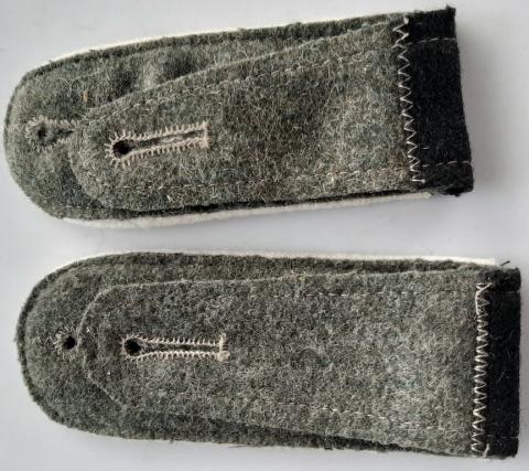 WW2 GERMAN NAZI WAFFEN SS NCO SHOULDER BOARD SET INFANTERIE DIVISION uniform tunic