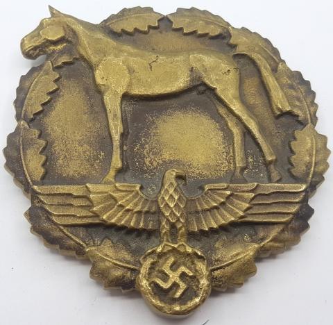 WW2 GERMANY NAZI SA MEDAL AWARD SERVICES TOWARDS NATIONAL SOCIALIST EQUESTRIAN HITLER YOUTH HJ